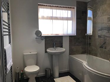 Our properties feature modern bathrooms